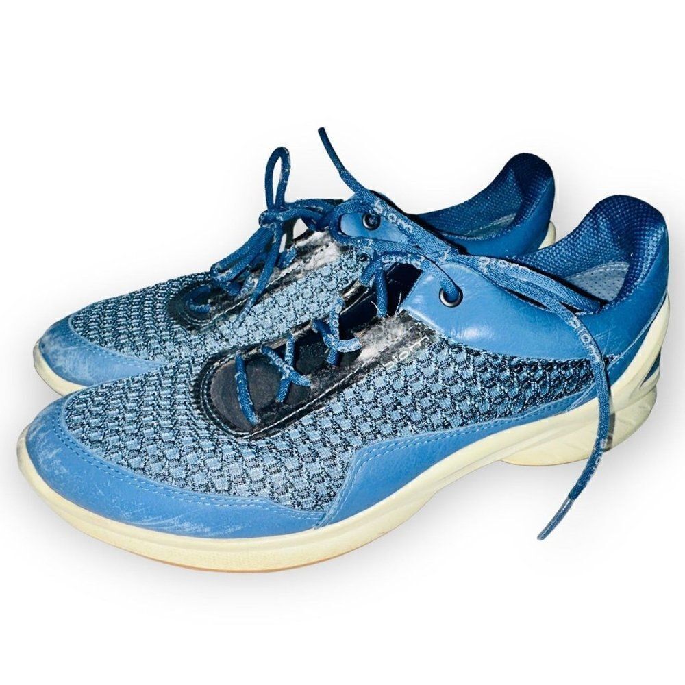 Ecco Biom Fjuel womens shoes size 9 40 blue sneakers